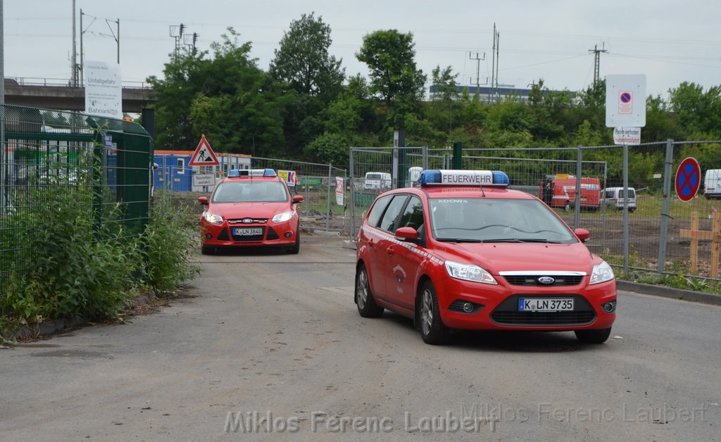 Erster Spatenstich Neues Feuerwehrzentrum Koeln Kalk Gummersbacherstr P190.JPG - Miklos Laubert